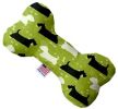 Scottie and Westie Canvas Bone Dog Toy