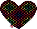 Rainbow Paws Canvas Heart Dog Toy