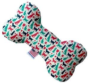 Pups and Kits Canvas Bone Dog Toy (size: 10 Inch)