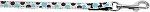 Confetti Dots Nylon Collar (size: Baby Blue 3/8 wide 6ft Lsh)