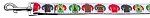 Ugly Sweater Nylon Ribbon Collars (size: 1 wide 4ft Leash)