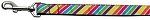 Striped Rainbow Nylon Ribbon Collars
