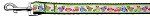 Easter Birdies Nylon Ribbon Dog Collars (size: 1 wide 4ft Leash)
