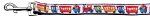 Trains Ribbon Dog Collars