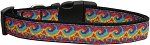Tie Dye Dog Collar (size: medium)