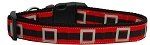 Santa's Belt Dog Collar (size: medium)
