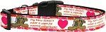 Combat Boots Nylon Dog Collar (size: medium)