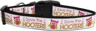Save the Hooters Nylon Dog Collars