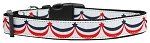 American Swag Nylon Dog Collar (size: medium)