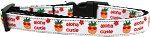 Aloha Cutie Nylon Ribbon Dog Collar