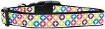 Bright Diamonds Nylon Dog Collar (size: medium)