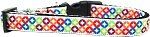 Bright Diamonds Nylon Ribbon Dog Collar