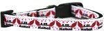 Lil' Rebel Nylon Ribbon Dog Collar (size: XS)