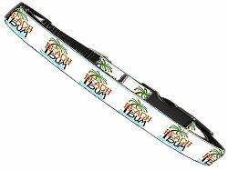 Beach Bum Nylon Dog Collar (size: XS)