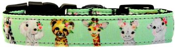 Pretty Baby Jungle Babies Nylon Dog Collar