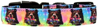 Pretty Baby Momma Bears Nylon Dog Collar