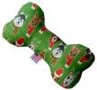 Christmas Dogs Canvas Bone Dog Toy