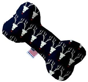 Team Prancer Canvas Bone Dog Toy (size: 10 Inch)