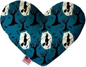 Salem Witches Canvas Heart Dog Toy (size: 6 Inch)