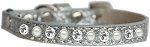 Pearl and Clear Jewel Ice Cream Cat safety Collar