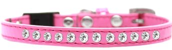 Clear Jewel Breakaway Cat Collar