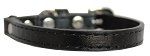 Premium Plain Cat safety Collar (size: Black Size 12)