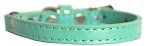 Premium Plain Cat safety Collar (size: Aqua Size 10)