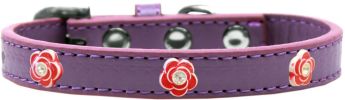 Red Rose Widget Dog Collar