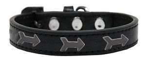Arrows Widget Dog Collar (size: Black Size 10)