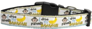 Monkey Madness Nylon Dog Collar