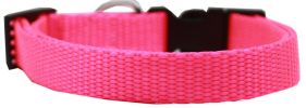 Plain Nylon Dog Collar