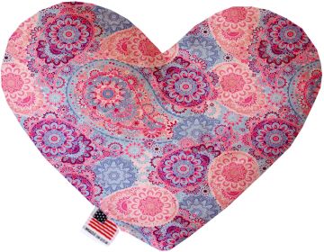 Pink Bohemian Heart Dog Toy (size: 8 Inch)