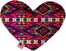 Pink Southwest Heart Dog Toy