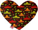 Sombreros Heart Dog Toy