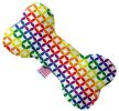 Rainbow Bright Diamonds Bone Dog Toy
