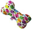 Bright Ladybugs Bone Dog Toy