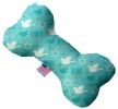 Peace and Hanukkah Canvas Bone Dog Toy