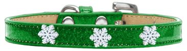 Snowflake Widget Dog Collar