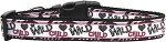 Wild Child Nylon Dog Collar (size: XS)