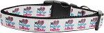 My Heart Belongs to Daddy Nylon Dog Collar