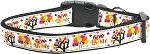 Give Thanks Nylon Dog Collar (size: XS)