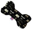 Fancy New Year Canvas Bone Dog Toy