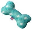 Peace and Hanukkah Canvas Bone Dog Toy