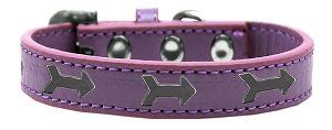 Arrows Widget Dog Collar (size: Lavender Size 20)