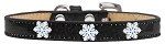 Snowflake Widget Dog Collar