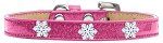 Snowflake Widget Dog Collar