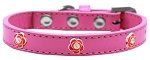 Red Rose Widget Dog Collar