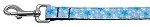 Butterfly Nylon Ribbon Collar (size: Blue 1 wide 4ft Lsh)