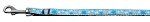 Butterfly Nylon Ribbon Collar (size: Blue 3/8 wide 4Ft Lsh)
