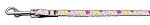 Butterfly Nylon Ribbon Collar (size: White 3/8 wide 4Ft Lsh)